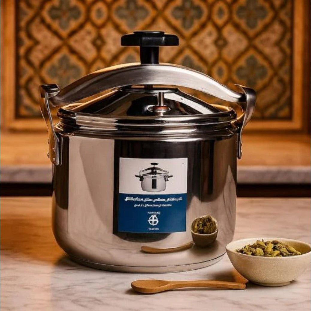 15L | Aluminium | Pressure Cooker | AL ASEEL Brand