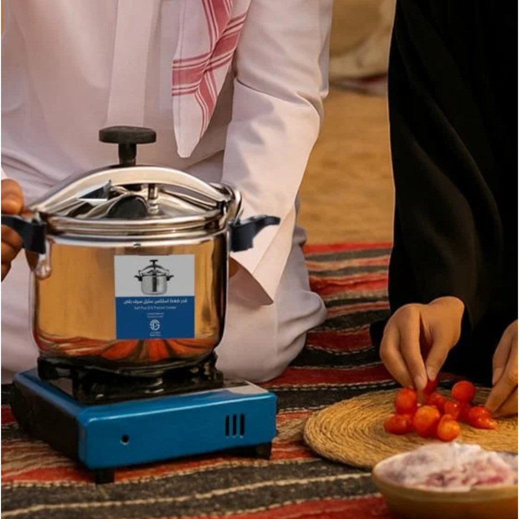 15L | Aluminium | Pressure Cooker | AL ASEEL Brand
