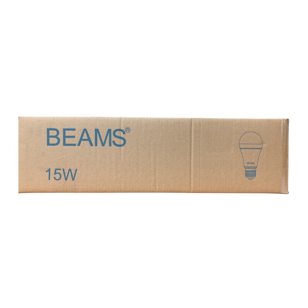 BEAMS | LED Light Bulb | A3-15Watts | E27 | 3000K-Warm White | 1 Box (40pcs.)