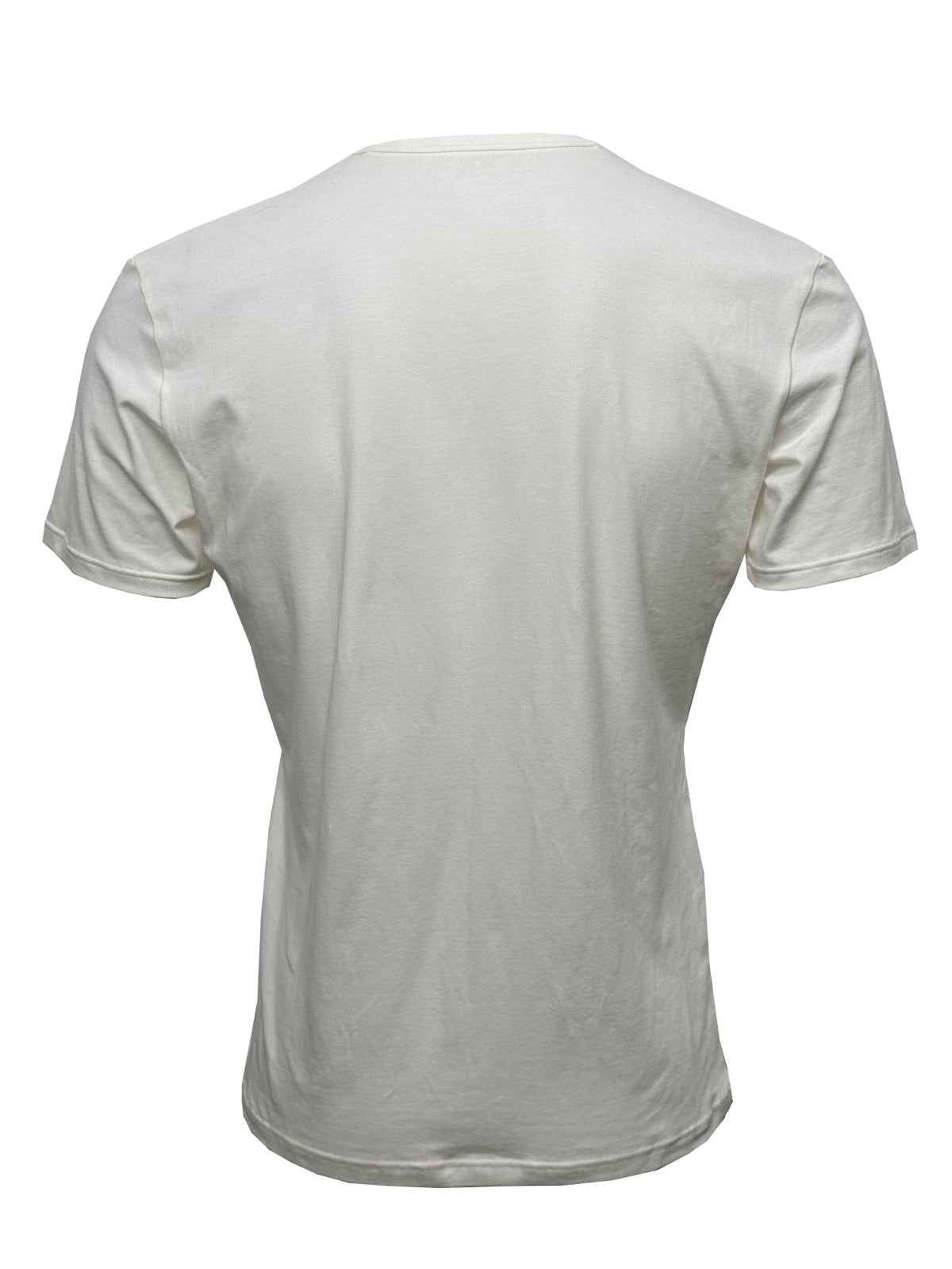 VOLTAGE V-Neck T-Shirts | Modern Cotton Stretch | 95% Cotton 5% Spandex | White | 2-Pack - Al Suroor Markets