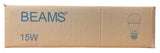 BEAMS | LED Light Bulb | A3-15Watts | E27 | 3000K-Warm White | 1 Box (40pcs.)