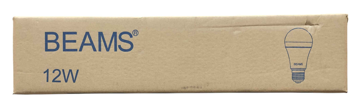 BEAMS | LED Light Bulb | A3-12Watts | E27 | 3000K-Warm White | 1 Box (50pcs.)