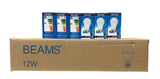 BEAMS | LED Light Bulb | A3-12Watts | E27 | 3000K-Warm White | 1 Box (50pcs.)