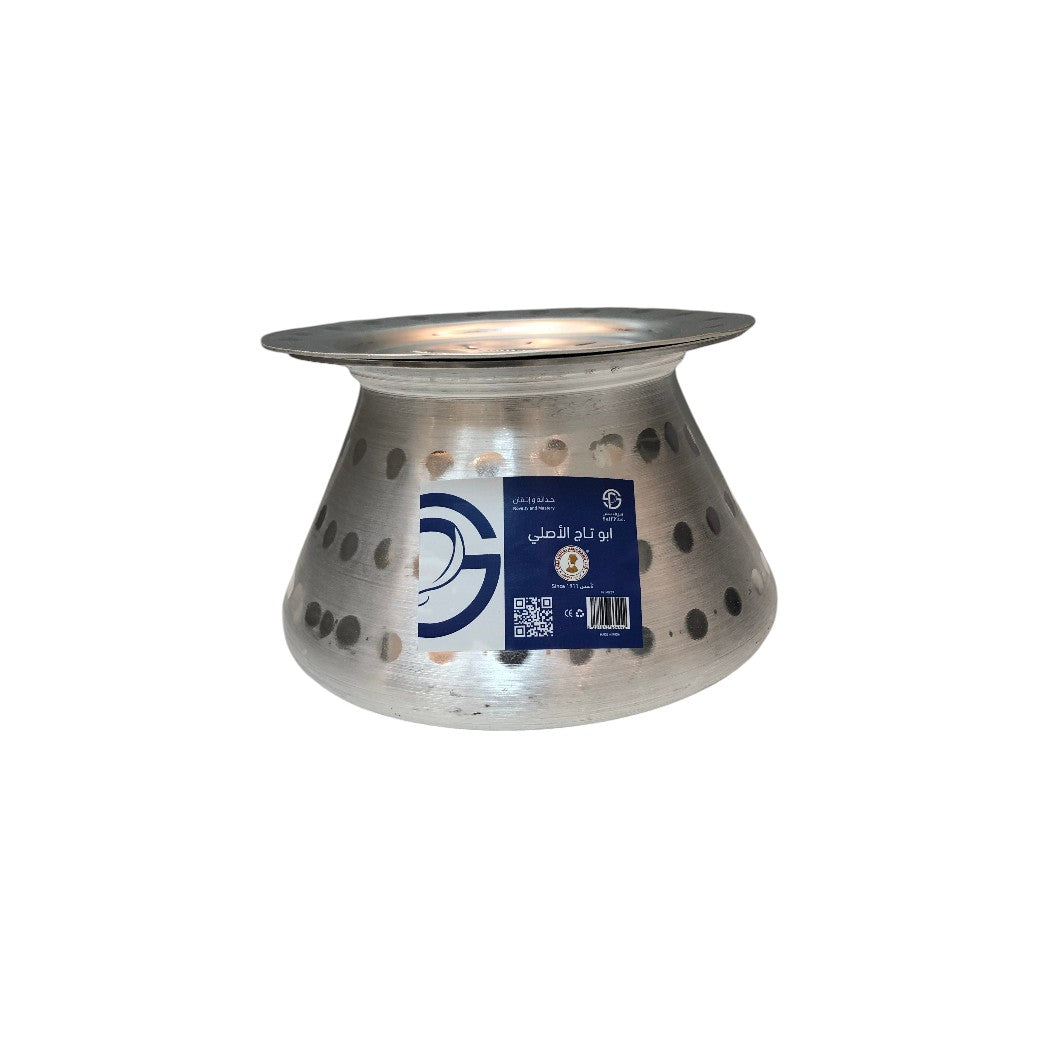 Pot of porridge (Jareesh) Abu Taj Indian patterned pot, size 10, 021-0239