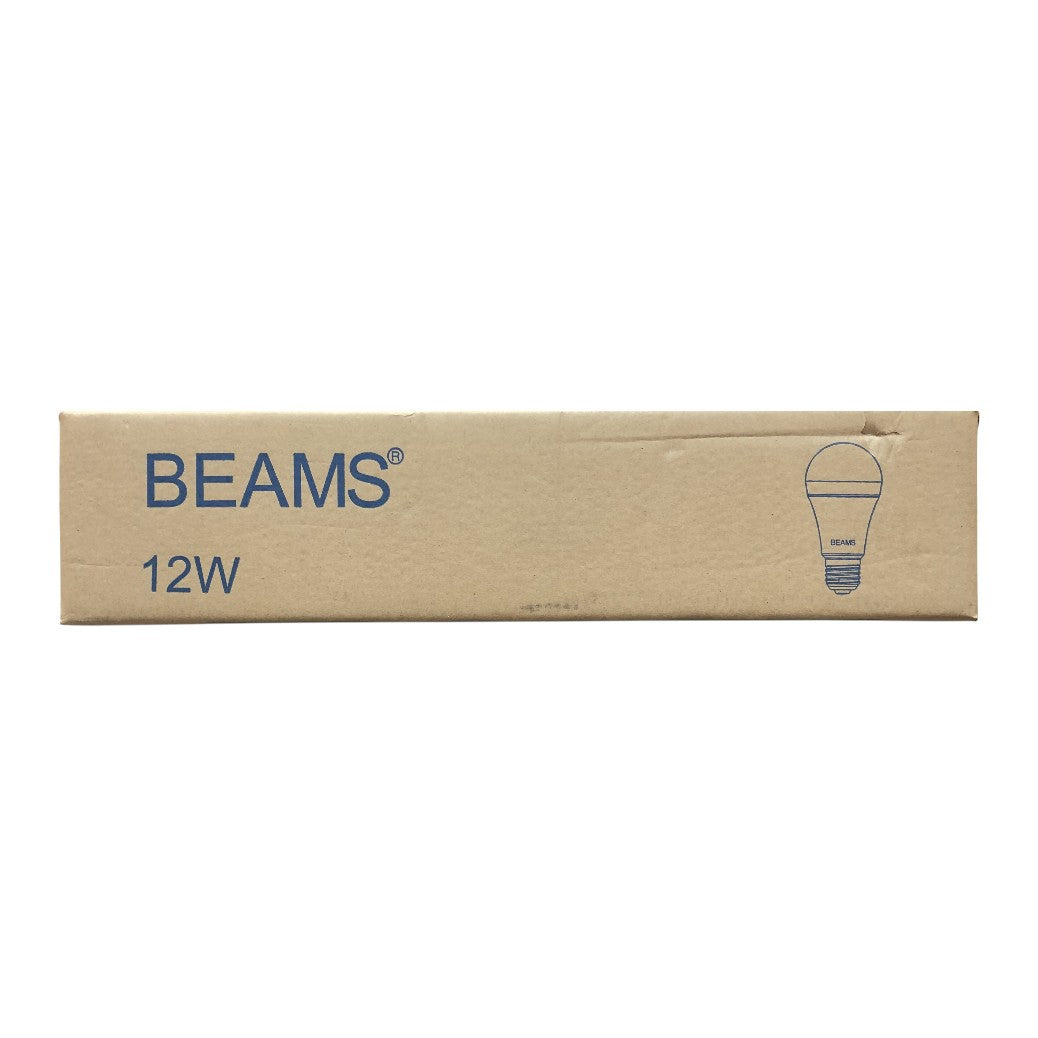 BEAMS | LED Light Bulb | A3-12Watts | E27 | 3000K-Warm White | 1 Box (50pcs.)