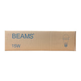 BEAMS | LED Light Bulb | A3-15Watts | E27 | 3000K-Warm White | 1 Box (40pcs.)