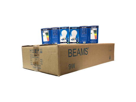 BEAMS | LED Light Bulb | A3-9Watts | E27 | 3000K-Warm White | 1 Box (50pcs.)