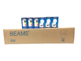 BEAMS | LED Light Bulb | A3-9Watts | E27 | 3000K-Warm White | 1 Box (50pcs.)