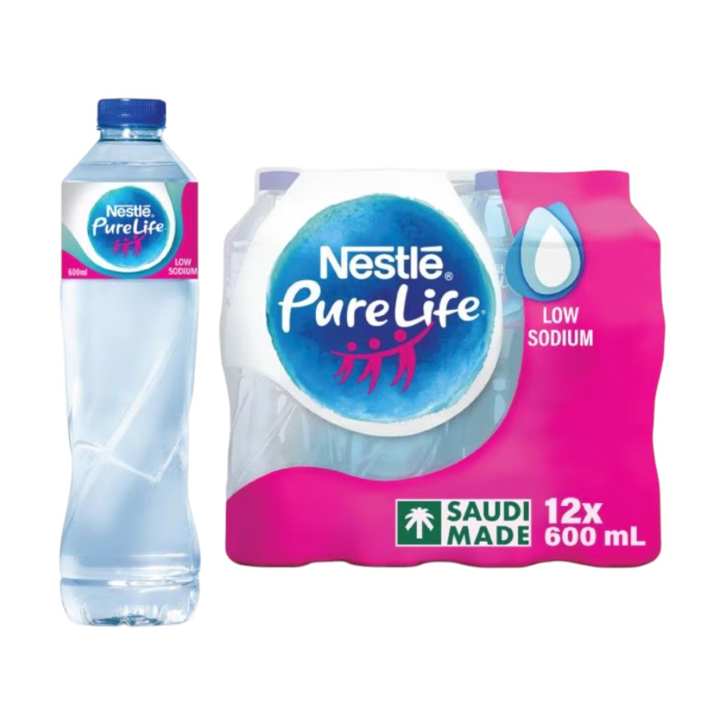 Nestle Pure Life 600ML Bottle (600MLx12)