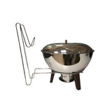 Pradib Sana Gold Buffet Warmer Silver (Pattern 1) – 7 Liters 012-0717