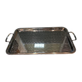 Saif Plus Serving Tray Large Set of 3 pieces – Chrome 016-0077