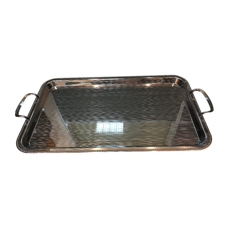 Saif Plus Serving Tray Large Set of 3 pieces – Chrome 016-0077