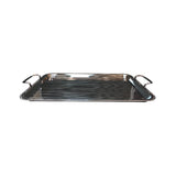 Saif Plus Serving Tray Large Set of 3 pieces – Chrome 016-0077