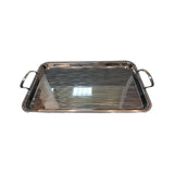 Saif Plus Serving Tray Large Set of 3 pieces – Chrome 016-0077