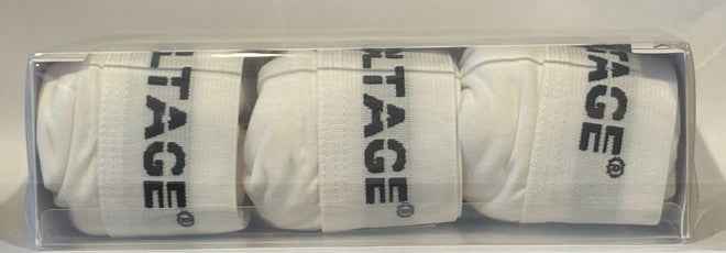 VOLTAGE Boxer Briefs | Modern Cotton Stretch | Classic Fit | 95% Cotton 5% Spandex | White | 3-Pack - Al Suroor Markets